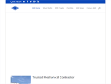 Tablet Screenshot of garrettmechanical.com